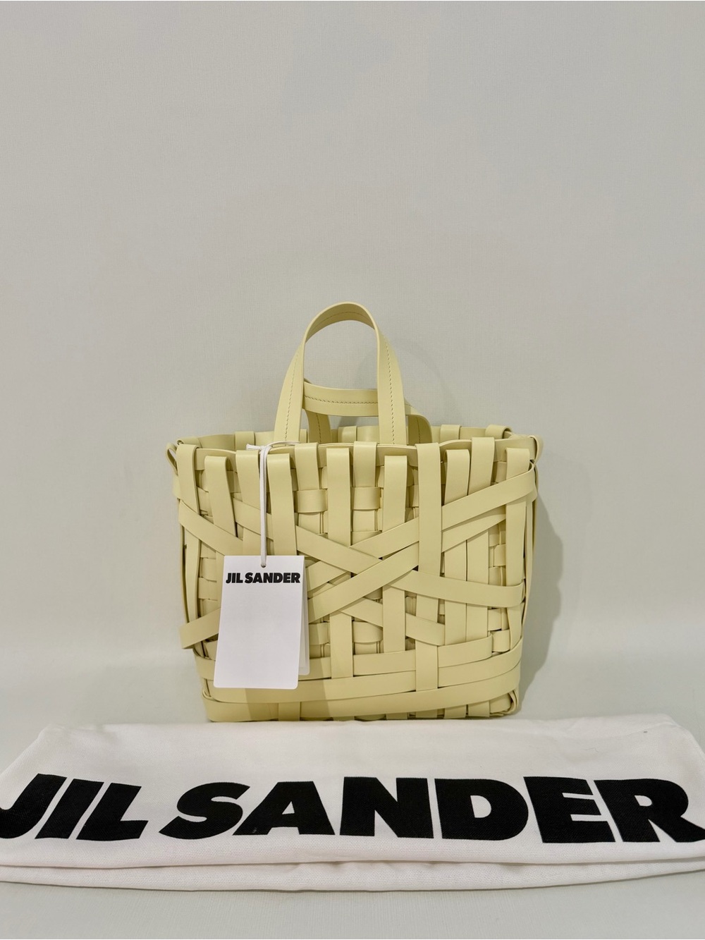 JIL SANDER
Woven Basket Tote
